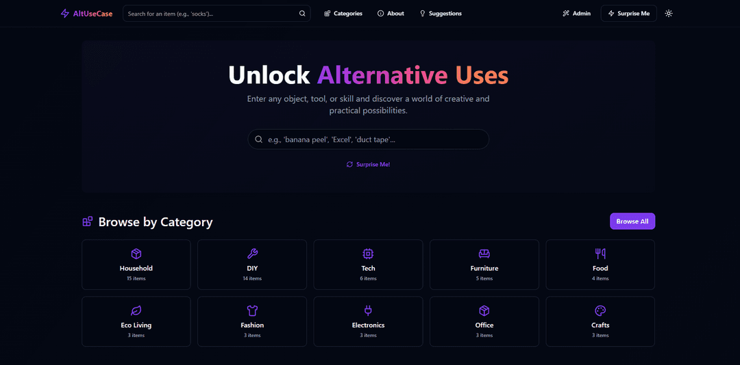 Alt Use Case